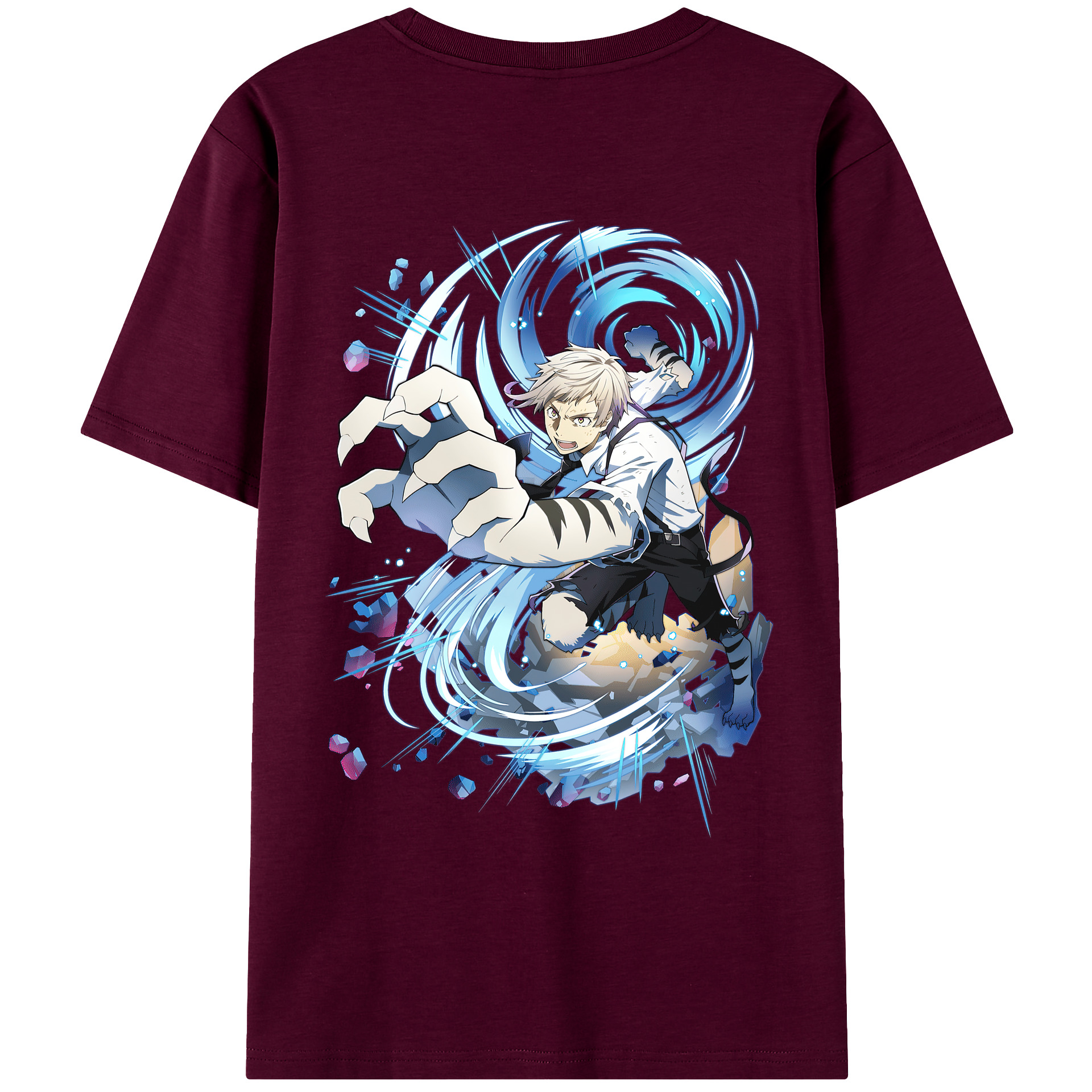 （画像用） 文豪ストレイドッグス Bungo Stray Dogs レディース半袖Tシャツ(バックプリント)